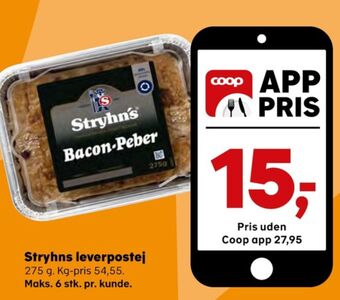 Bacon peber leverpostej