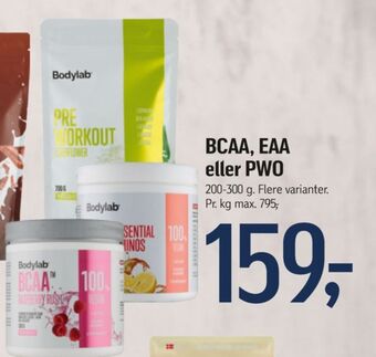 Føtex Bodylab træningstilskud tilbud
