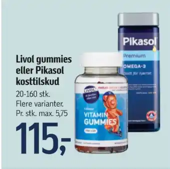 Føtex Pikasol fiskeolie tilbud
