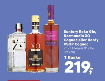 Kvickly Suntory roku gin tilbud