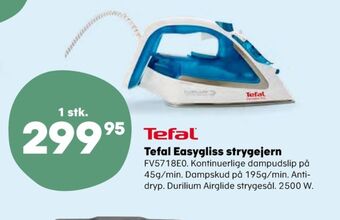 Kvickly Tefal strygejern tilbud