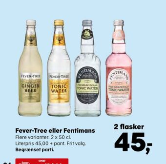 Kvickly Fever-tree ginger beer tilbud