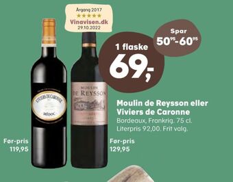 Kvickly Ukendt fransk rødvin tilbud