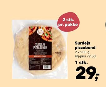 Kvickly Urban bites pizzabunde tilbud