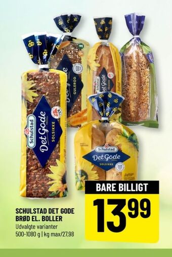 Det gode solsikkerugbrødsskiver