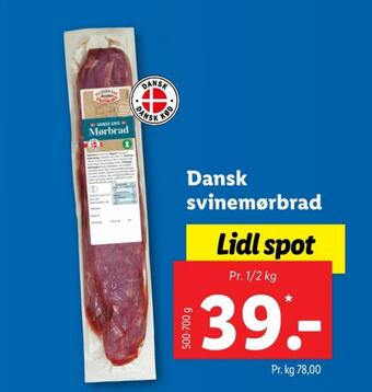 Lidl Vilstrupgård grisemørbrad tilbud