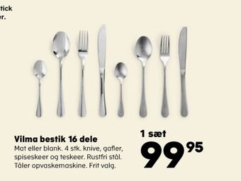 Kvickly Ukendt bestik tilbud