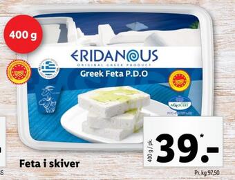 Lidl Eridanous feta tilbud