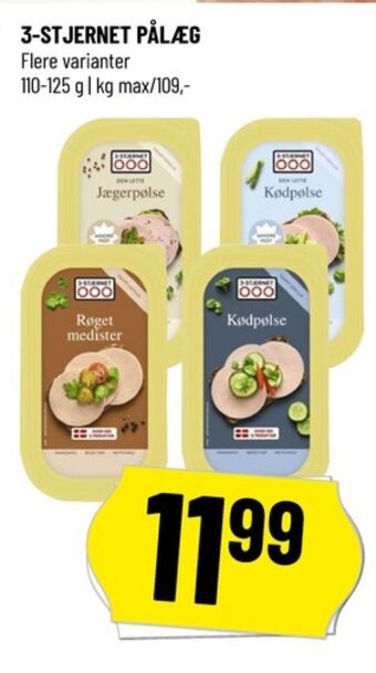 Gul bordpak røget medister