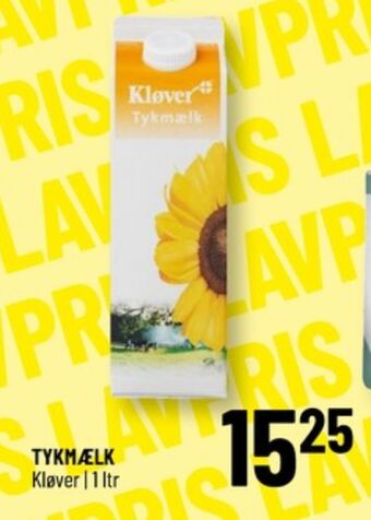 Løvbjerg Kløver tykmælk tilbud