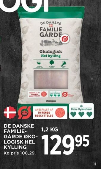 MENY De danske familiegårde kylling tilbud