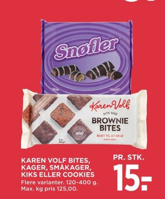 MENY Snøfler kager tilbud