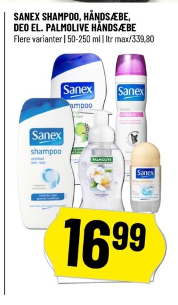 Løvbjerg Sanex deo roll-on tilbud