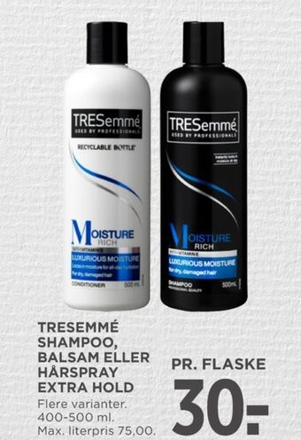 MENY Tresemmé shampoo tilbud