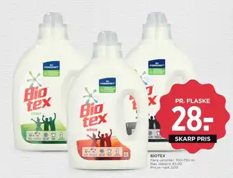 Biotex vaskemiddel-flydende