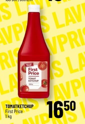 First price ketchup