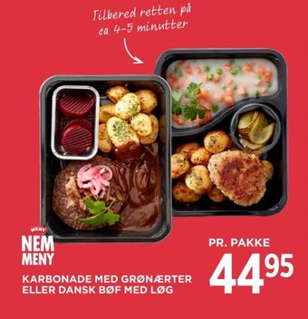 MENY Ukendt delikatessen tilbud