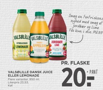 MENY Valsølille appelsinjuice tilbud