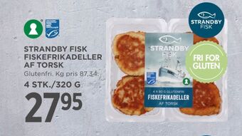 MENY Strandby fisk fiskefrikadeller tilbud