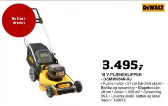 Bygma Dewalt plæneklipper tilbud