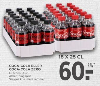 MENY Coca cola zero cola tilbud