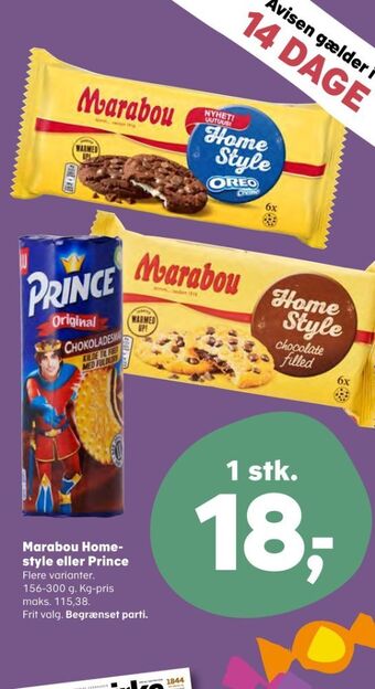 SuperBrugsen Marabou cookies tilbud