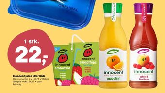SuperBrugsen Innocent appelsinjuice tilbud