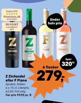 SuperBrugsen Ukendt italiensk rødvin tilbud