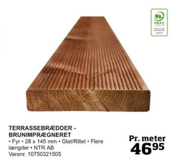 Ukendt terrassebrædder