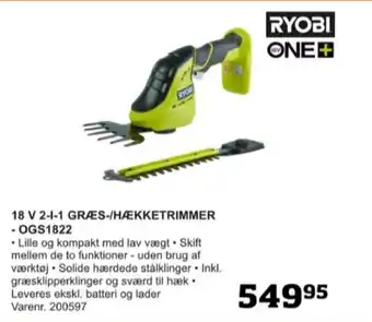 Bygma Ryobi multiklipper tilbud