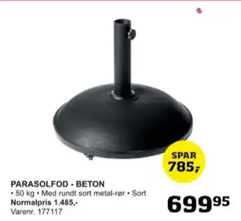 Bygma Ukendt parasolfod tilbud