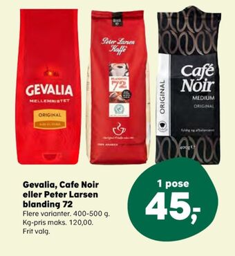 Original kaffe formalet