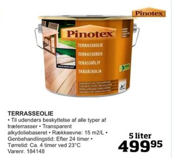 Pinotex træolie