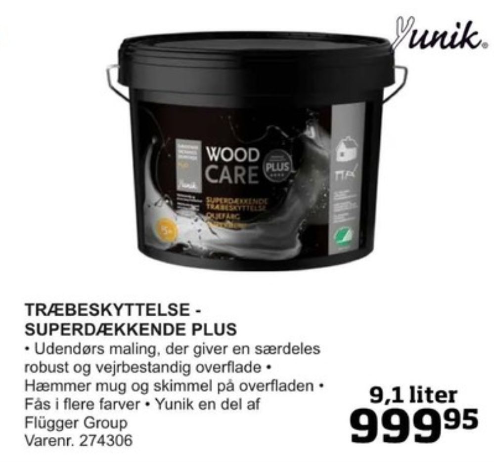 Bygma Yunik træbeskyttelse tilbud