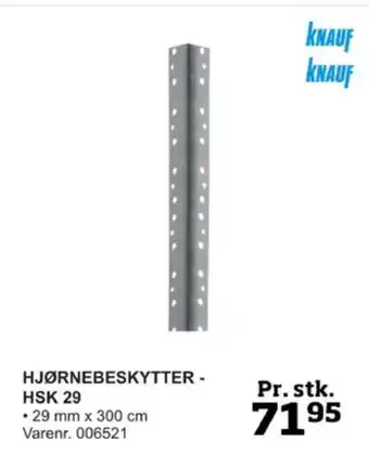 Knauf hjørneprofil
