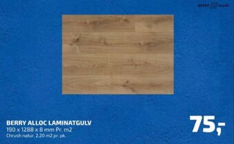 Davidsen Berry alloc laminatgulv tilbud