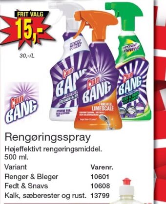 Harald Nyborg Cillit bang rengøring - universal tilbud