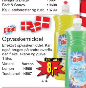 Harald Nyborg At home clean opvaskemiddel tilbud
