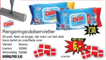 At home clean wipes