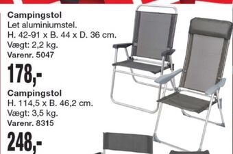 Ukendt campingstol