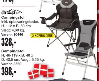 Harald Nyborg Camp out campingstol tilbud