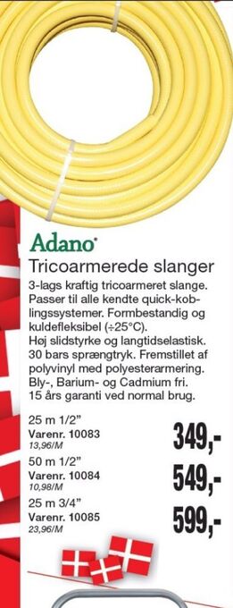 Harald Nyborg Adano haveslange tilbud