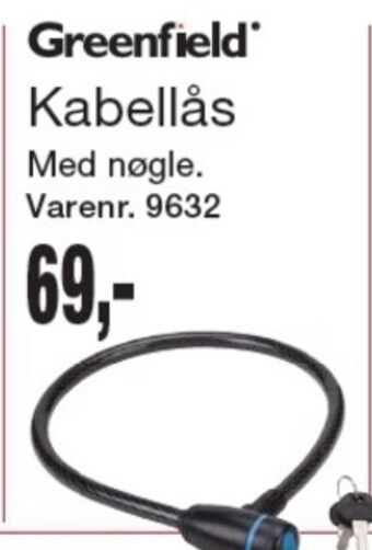 Harald Nyborg Greenfield cykellås tilbud