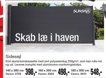 Harald Nyborg Sunsha læsejl tilbud