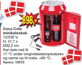 Harald Nyborg Coca cola køleskab tilbud