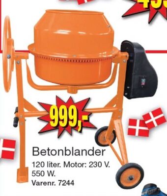 Harald Nyborg Ukendt betonblander tilbud