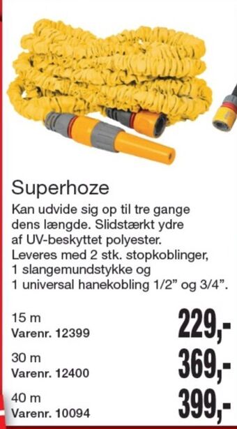 Harald Nyborg Hozelock haveslange tilbud