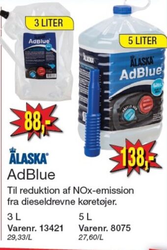 Harald Nyborg Alaska adblue diesel tilbud