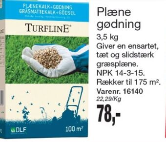 Turfline plænegødning
