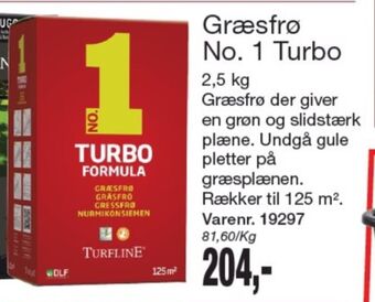 Harald Nyborg Turfline græsfrø tilbud